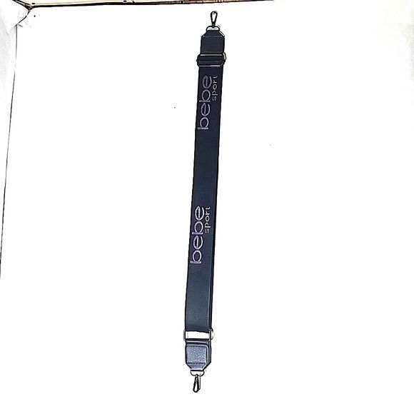 Bag Strap by Bebe Sport Black Purple - Picture 2 of 2